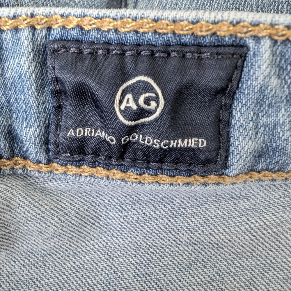 AG Adriano Goldschmied The Stevie Ankle Slim Straight Ankle Jeans Size 27 US 4 - Picture 10 of 12